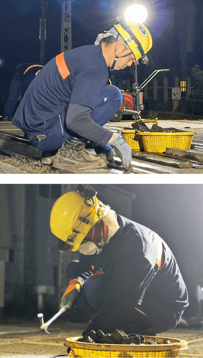 軌道工事の仕事について